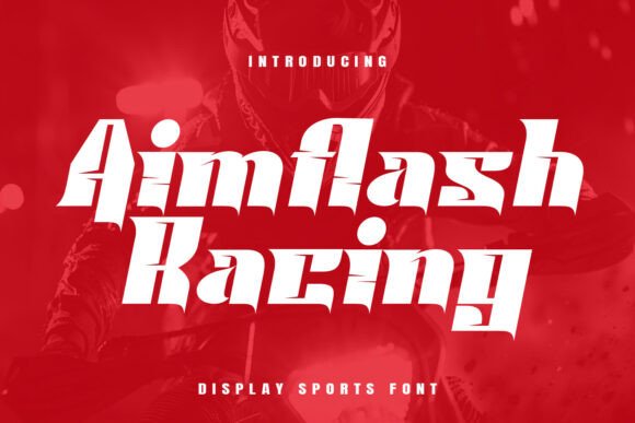 Aimflash Font for Creative Design