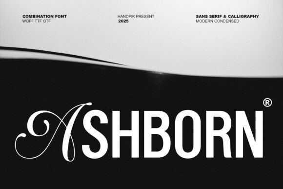 Ashborn: A Font for Business Elegance