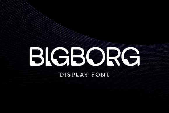 Bigborg: A Bold Display Font