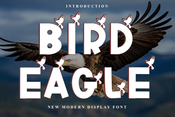 Bird Eagle Font for Creative Projects