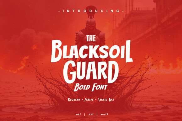 Blacksoil Guard: A Font That Elevates Branding