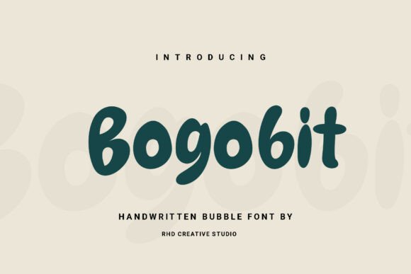 Bogobit: A Whimsical Display Font
