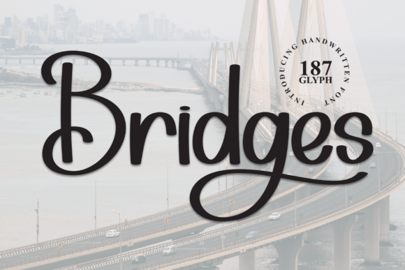 Bridges Font: Hand-Drawn Charm for Crafters