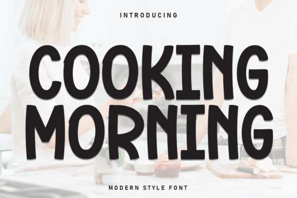 Cooking Morning Font