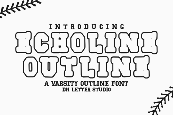 Echoline Outline Font Review