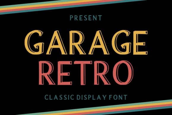 Garage Retro Font for Bold Branding