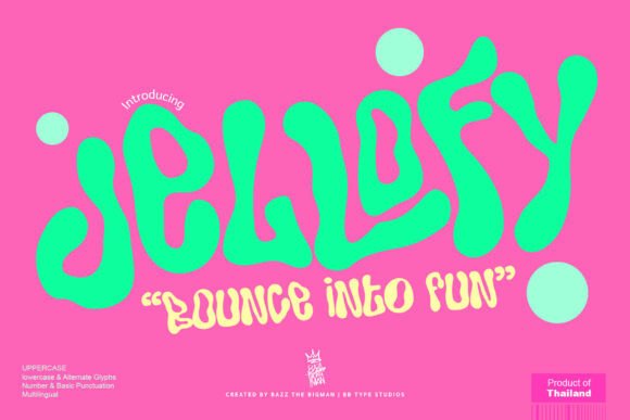 Jellofy Font: Playful & Professional