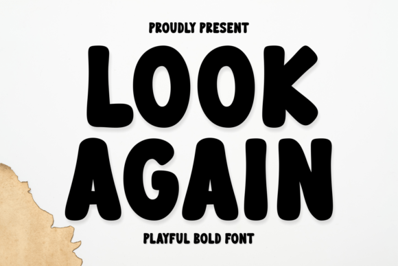 Look Again Font for Bold Branding