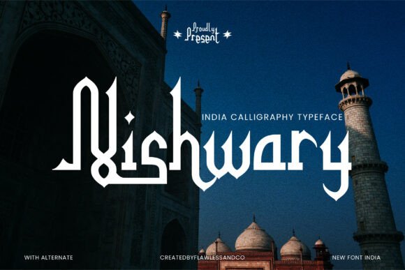 Nishwary: A Bold Font for Branding