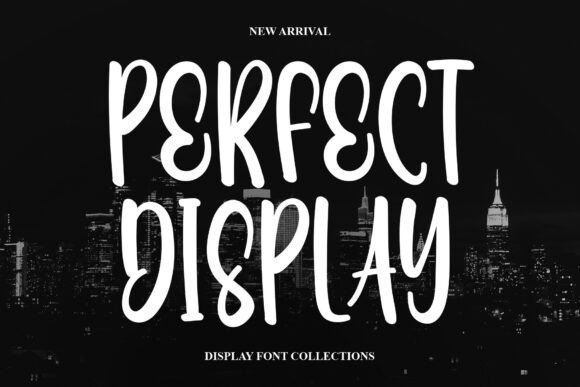 Perfect Display: A Bold Font for Impactful Campaigns