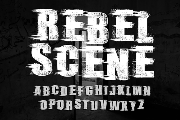 Rebel Scene Font for Bold Branding