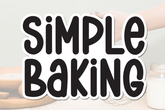 Simple Baking Font