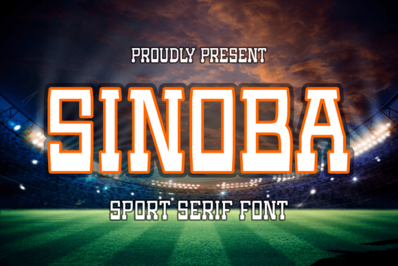 Sinoba: A Bold Display Font for Impactful Campaigns