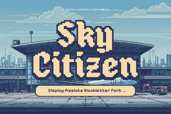 Sky Citizen Font for Bold Branding