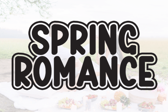 Spring Romance Font for Creative Campaigns