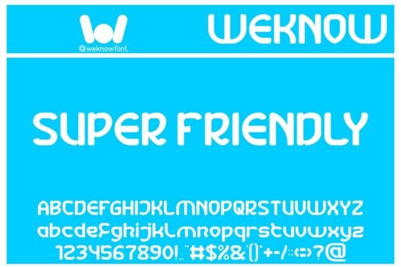 Super Friendly Font Review