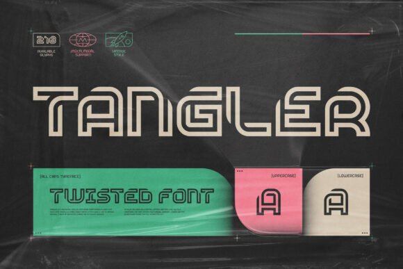 Tangler Font for Creative Projects