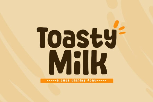 Toasty Milk Font for Creative Projects