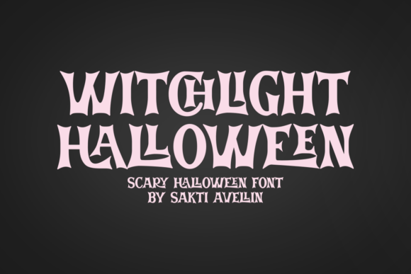 Witchlight Halloween Font